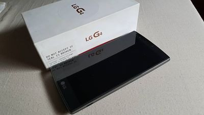 LG G4 H818P Genuine Black Leather 32GB Complete NTC photo